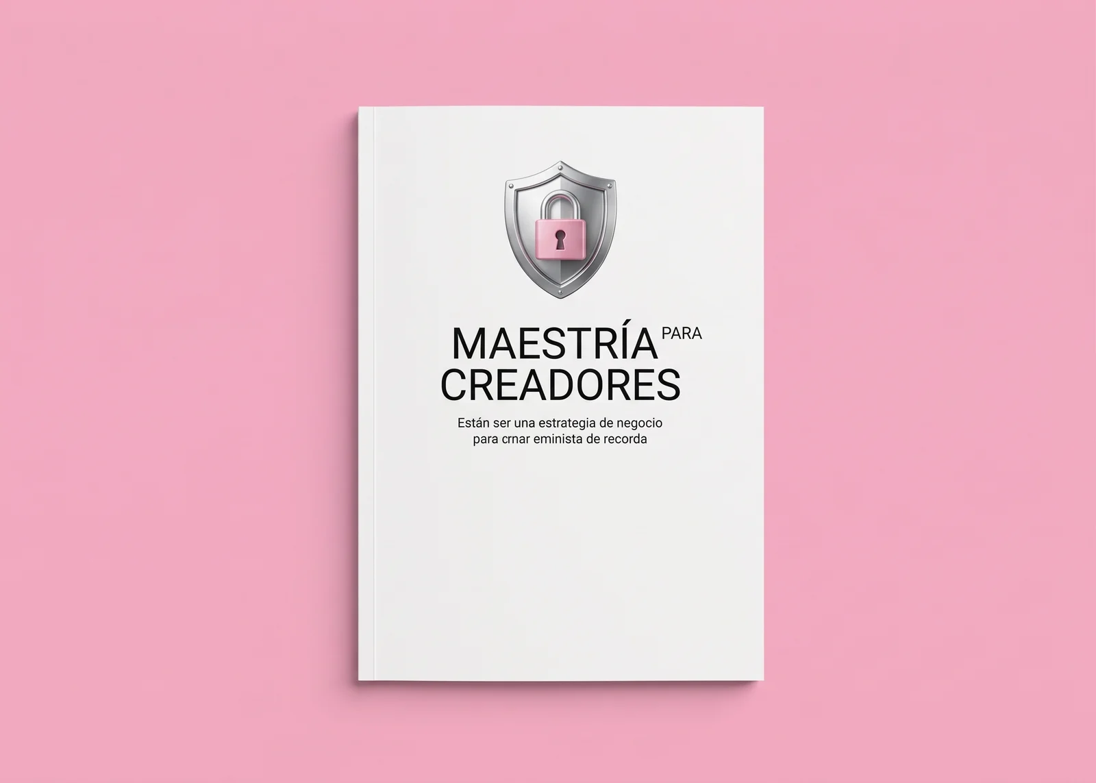 E-book con un escudo y un candado que representan la protección de PDFs